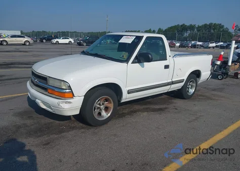 2001 Chevrolet S-10 Ls z USA, uszkodzony, nr VIN 1GCCS14581K111095